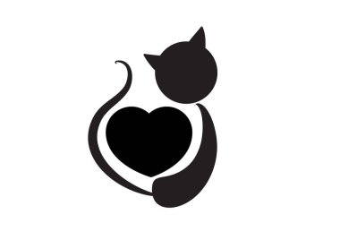 beyaz arkaplanda izole edilmiş logo çizimi