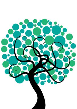 güzel dizayn uzun ağaçlar