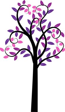 güzel dizayn uzun ağaçlar