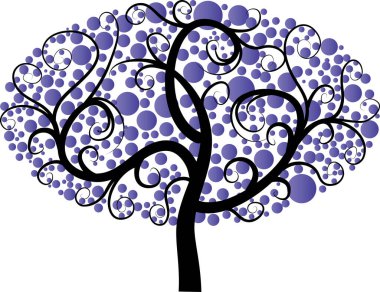 güzel dizayn uzun ağaçlar