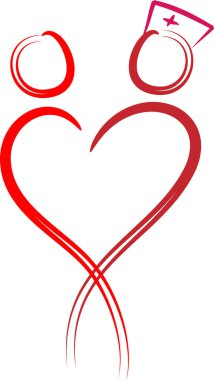 beyaz arkaplanda izole edilmiş logo çizimi