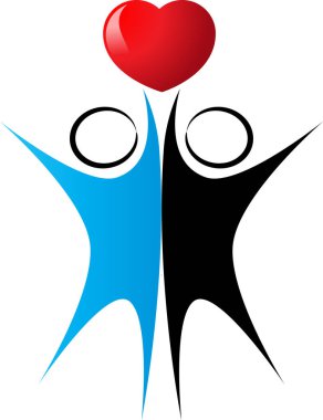 beyaz arkaplanda izole edilmiş logo çizimi