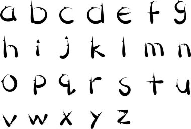 harf vektör illüstrasyon arka planı