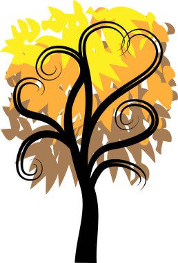 güzel dizayn uzun ağaçlar