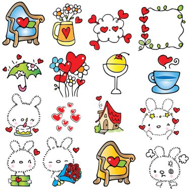 Tavşan vektör çizimi sembolü 