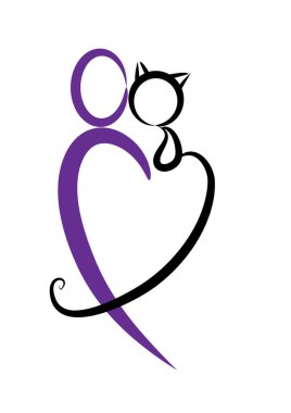 beyaz arkaplanda izole edilmiş logo çizimi