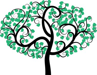 güzel dizayn uzun ağaçlar