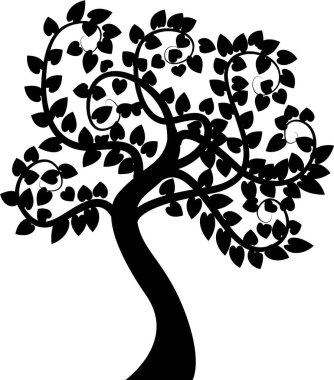 güzel dizayn uzun ağaçlar