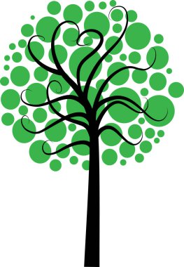 güzel dizayn uzun ağaçlar