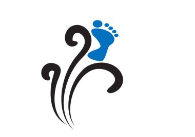 beyaz arkaplanda izole edilmiş logo çizimi