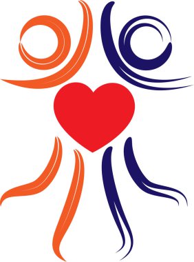 beyaz arkaplanda izole edilmiş logo çizimi