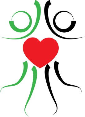 beyaz arkaplanda izole edilmiş logo çizimi