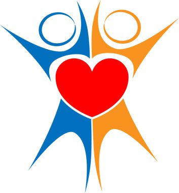 beyaz arkaplanda izole edilmiş logo çizimi