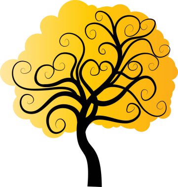 güzel dizayn uzun ağaçlar