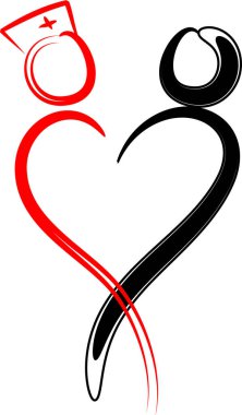 beyaz arkaplanda izole edilmiş logo çizimi