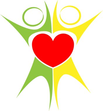 beyaz arkaplanda izole edilmiş logo çizimi