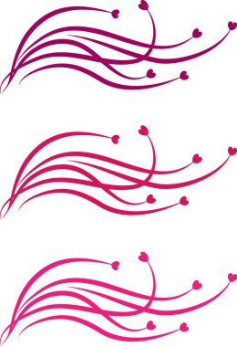 kupa vektör illüstrasyonlu aşk arkaplanı