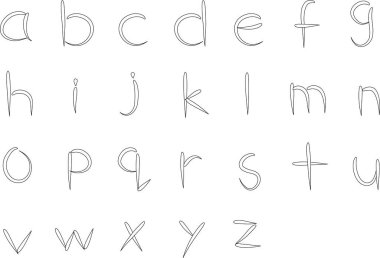 harf vektör illüstrasyon arka planı