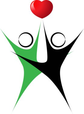 beyaz arkaplanda izole edilmiş logo çizimi