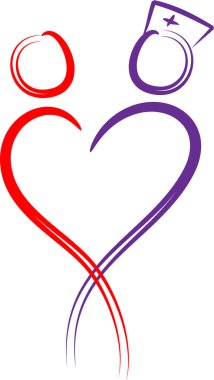 beyaz arkaplanda izole edilmiş logo çizimi