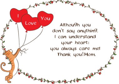 Kurdeleli bir kalbin vektör çizimi