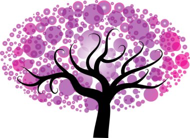 güzel dizayn uzun ağaçlar