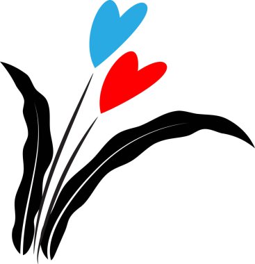 kupa vektör illüstrasyonlu aşk arkaplanı