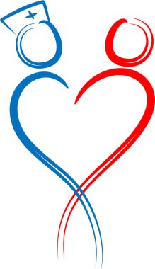 beyaz arkaplanda izole edilmiş logo çizimi