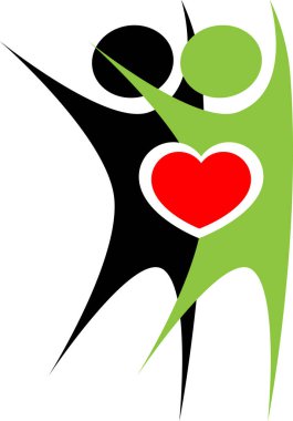 beyaz arkaplanda izole edilmiş logo çizimi