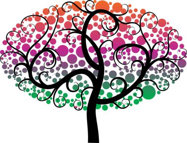 güzel dizayn uzun ağaçlar