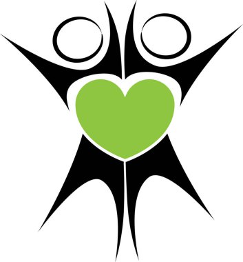 beyaz arkaplanda izole edilmiş logo çizimi