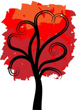 güzel dizayn uzun ağaçlar