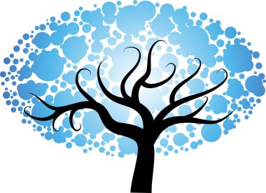 güzel dizayn uzun ağaçlar