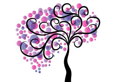 güzel dizayn uzun ağaçlar