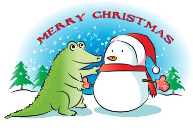 Noel vektör illüstrasyon arka planı