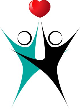 beyaz arkaplanda izole edilmiş logo çizimi