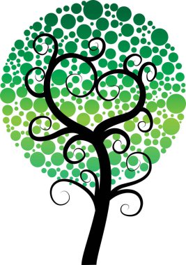 güzel dizayn uzun ağaçlar