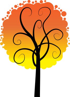 güzel dizayn uzun ağaçlar