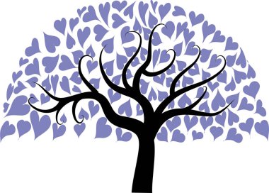 güzel dizayn uzun ağaçlar