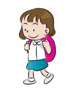 Kızlarla karikatür çizimi