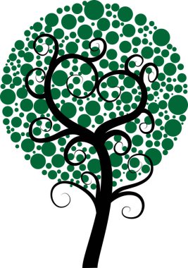 güzel dizayn uzun ağaçlar