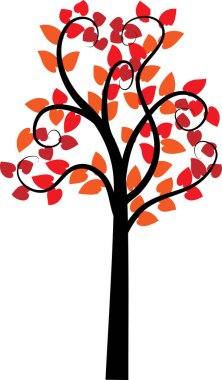 güzel dizayn uzun ağaçlar