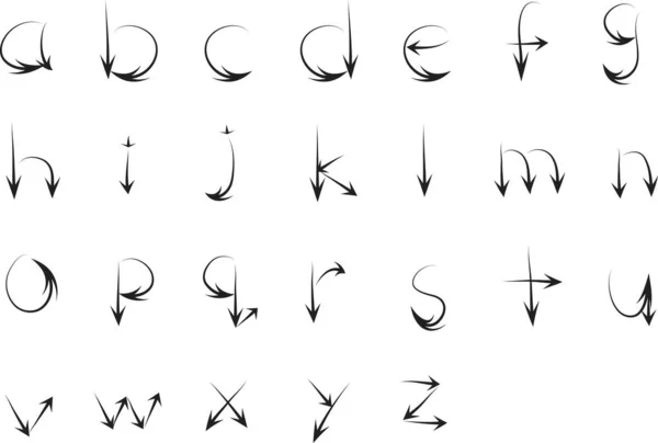 Букви Векторні Ілюстрації Фону — стоковий вектор