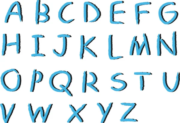 beyaz arkaplan, vektör, illüstrasyon üzerinde izole edilmiş çizgi film dekoratif alfabesi