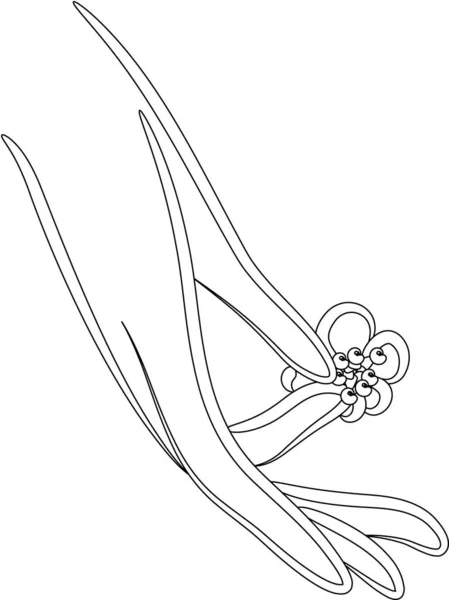 Квітка Веб Вектор Ілюстрація Фон — стоковий вектор