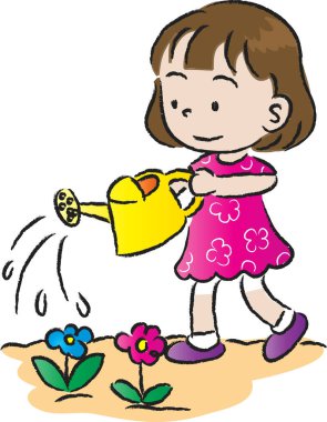 Kızlarla karikatür çizimi