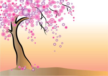 güzel dizayn uzun ağaçlar