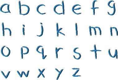 harf vektör illüstrasyon arka planı