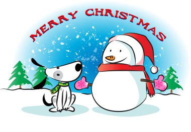 Noel vektör illüstrasyon arka planı