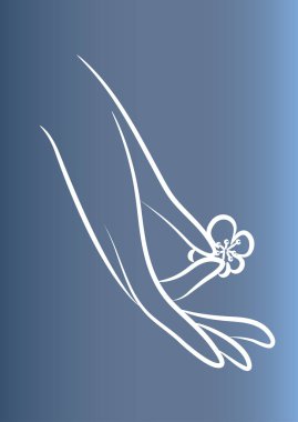 çiçek web vektör resimleme arkaplanı